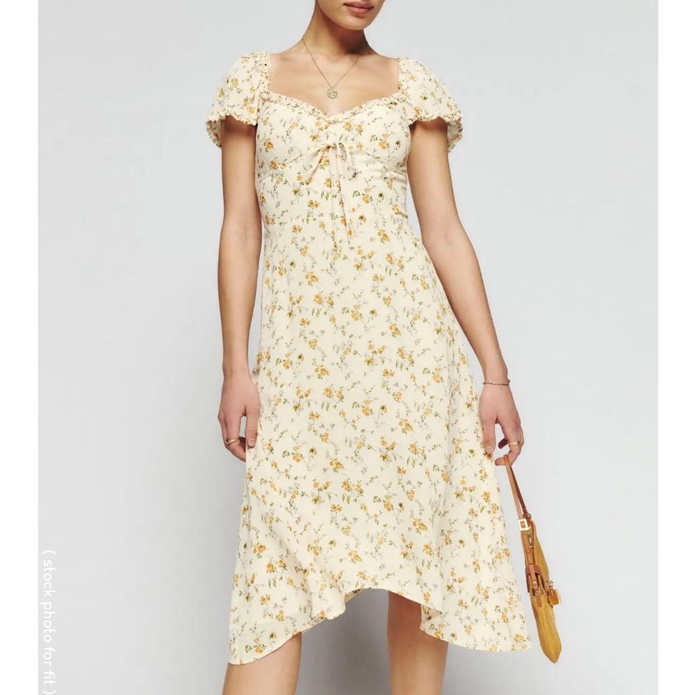 Reformation Maebry midi dress in Julius floral print